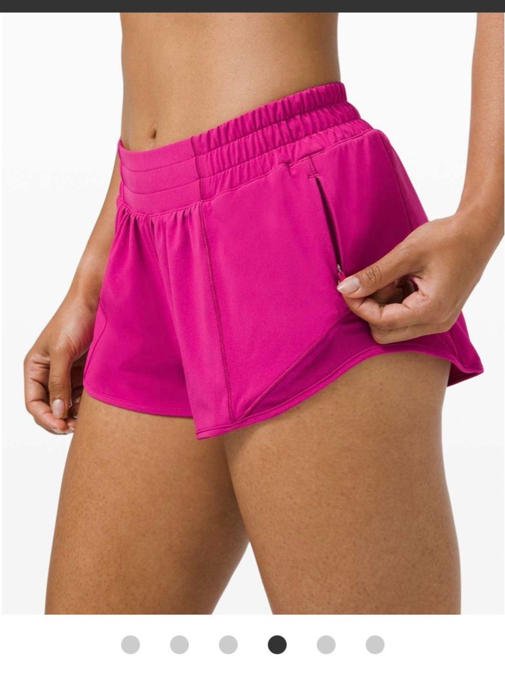 Lululemon hotty hot shorts 2.5 inch inseam - bright pink 6
